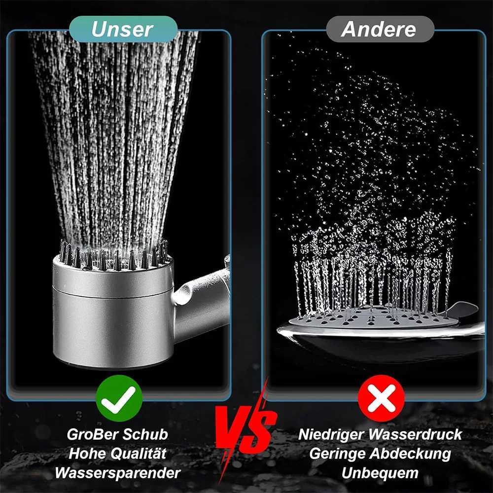 3 Modes Handheld Shower Filter Powerf Massage Spa High Pressure Water Saving Shower with ONOFF Switch for Bathro Y251103