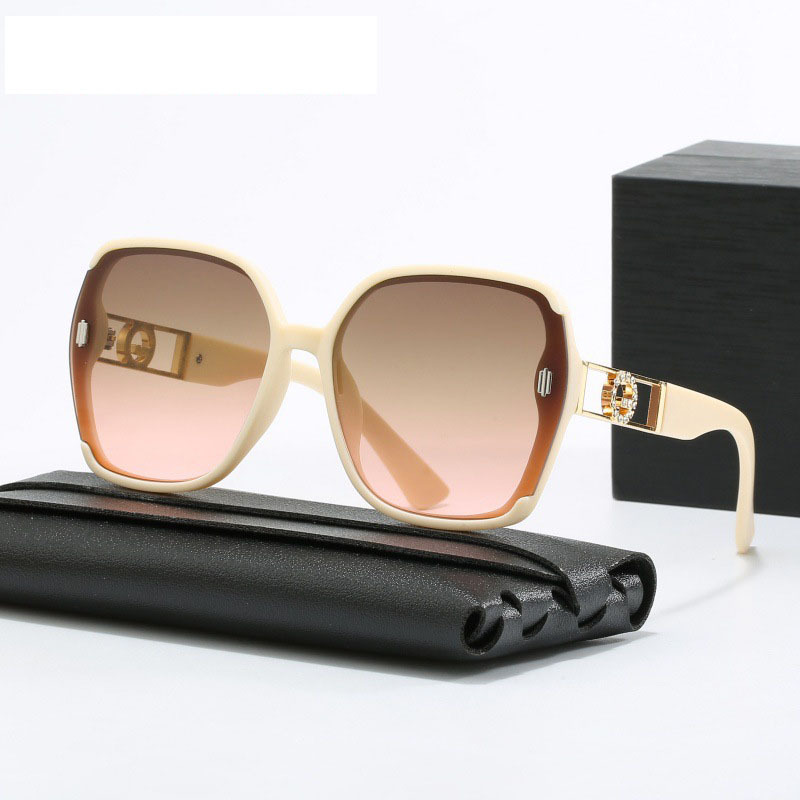 Designer Sunglasses For Men Women Oversized Sunglasses Fashion Classic Polarized Sunglasses Luxury Goggle Pilot Alloy Frame UV400 Eyewear KP8189