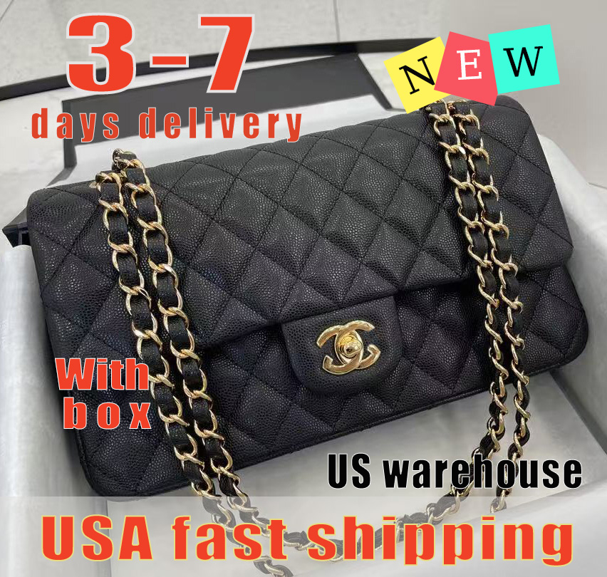 With box 10A High Quality Designer bags Shoulder Bag Quality Women's Crossbody Bags High Litchi Leather Hardware Hardware Square Luxury Tote Bag Multicolor Handbags