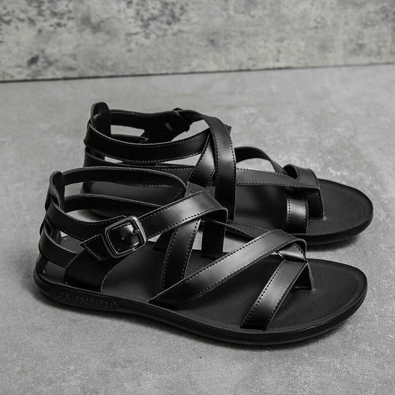 Men's in large size, new summer sandals, fashionable youth street fashion shoes, personalized breathable casual shoes