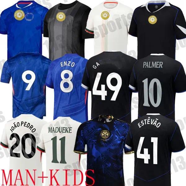 24 25 26 ENZO GARNACHO NETO PALMER Soccer JerseyS home away MUDRYK sancho Madueke 2024 2025 2026 football shirt CUCURELLA adult kids CAICEDO 120th Anniversary