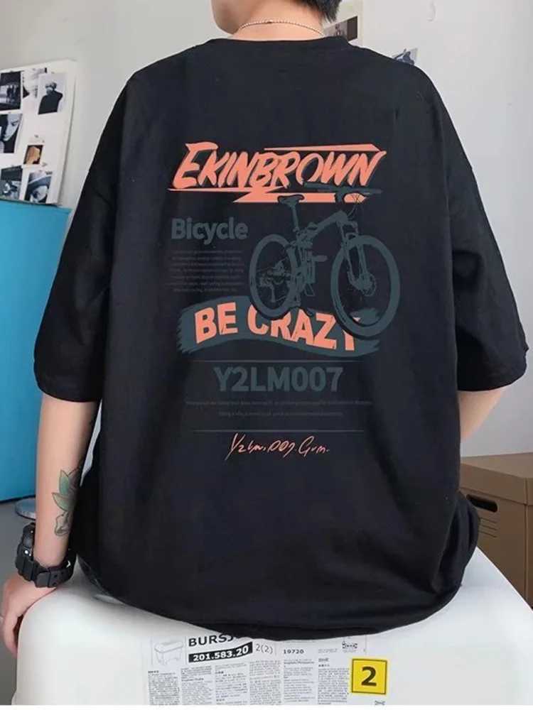 Summer New Casual Loose T-shirt Short Sleeved Mens Fashion Loose Printing Large 8XL Hip Hop Couple Wear Half Sleeve Cotton Top X2504033