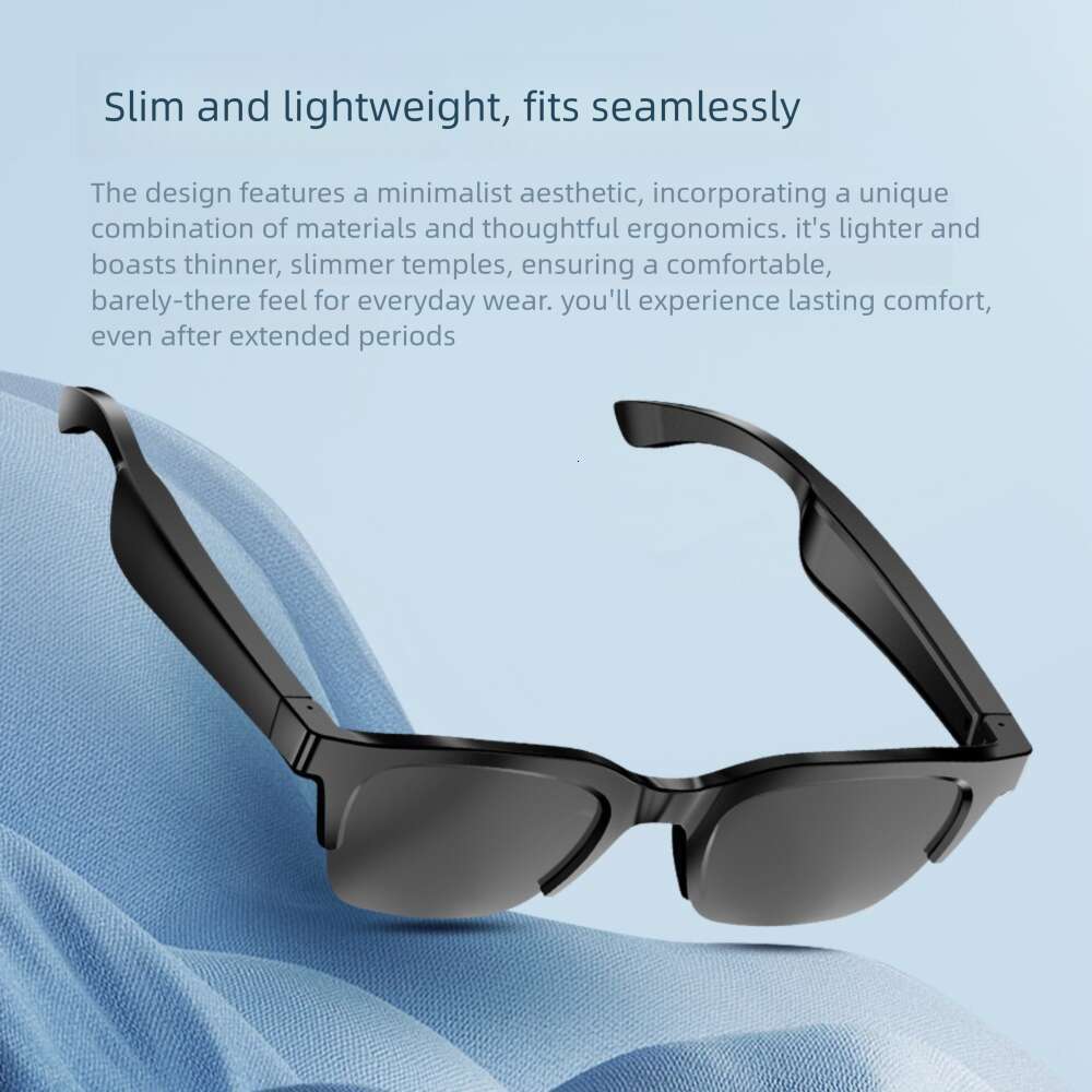 Famous Brand E High Concealment Long Battery Life Lightweight Comfortable To Wear Smart Audio Bluetooth Glasses