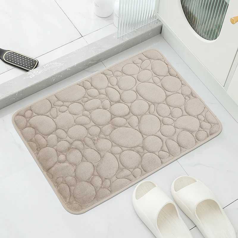 Soft and Non Slip Quick Drying Bath Mathousehold Water Absorbing Shower Carpetbathroom Accessoriesbathroom Decorationlaundry C251103