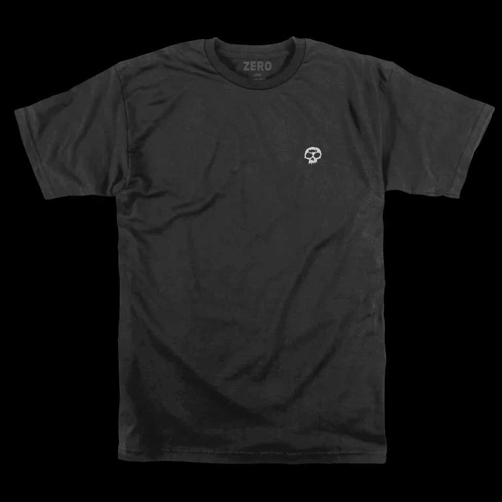 Zero Skateboard Retro Mens Black T-shirt Size S to 4XL Summer Loose Short Sleeve Cotton T-shirt Top W250402