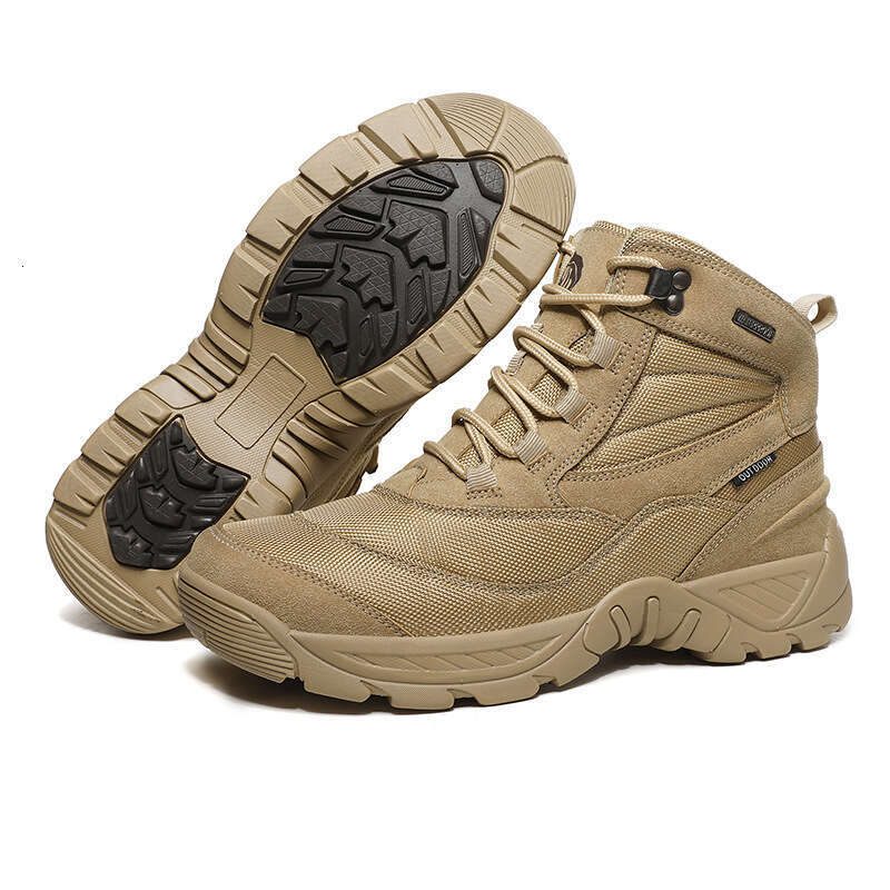 K788 Large Field Training Combat Boots, High Top Hiking Mountaineering Shoes, Autumn and Winter Men's Outdoor Desert Boots