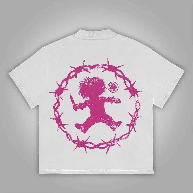 Mens and womens fashion American pure cotton summer round neck short sleeved shirt. Dont you want to play with pure cotton T-shirts W250402