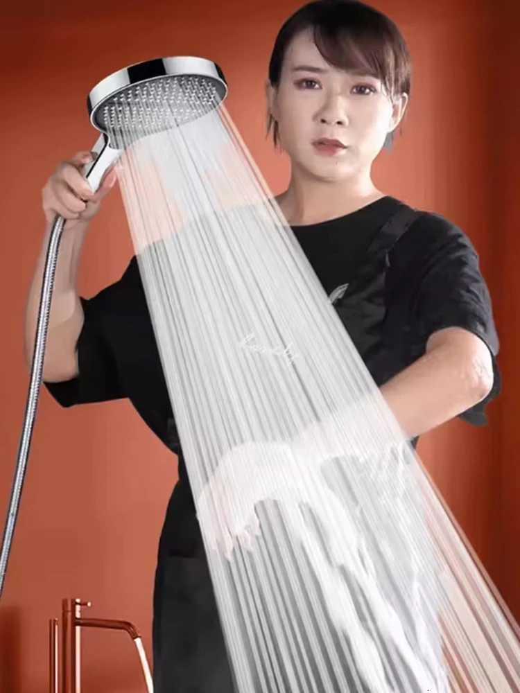 High Pressure Shower for Bathro 15CM 3 Modes Adjustable Spa Spray Nozzles Rainfall Shower Faucet Mixer Accessories Y251103