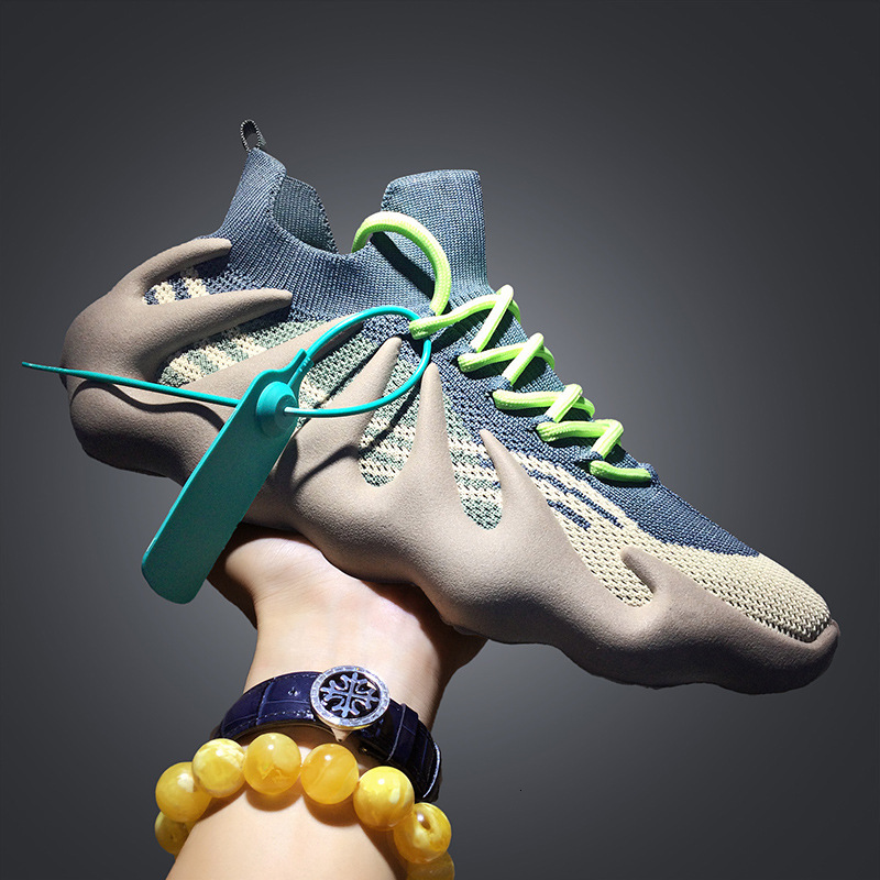 Putian Feizhi Coconut Shoes Men's 2025 Spring/Summer Dad Shoes Socks Boots Octopus Volcano Elastic Socks Shoes Sports Shoes