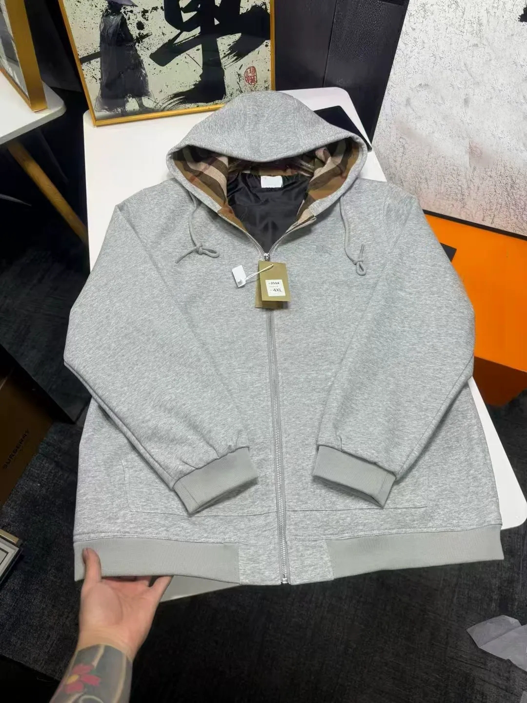 Chrome mens designer hoodie for winter jacket men hoodies womens Graphic hooded puffer designer clothes letter jackets tops Asian Size S-2XL