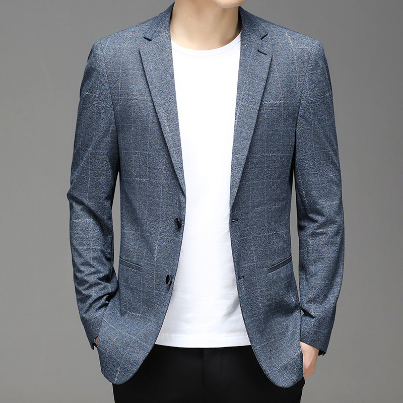 k1072 Suit Jacket with Slim Fit Design for Winter Business Wear
