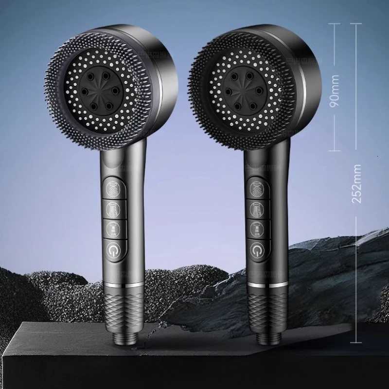 New High Pressure With Filter Water Saving 4 Modes Shower s Adjustable Water Massage Sprayer He Bathro Accessories Y251103