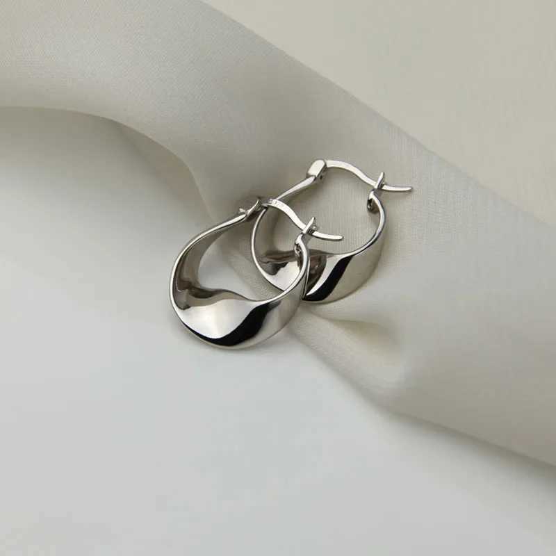 New 925 sterling silver irregular shaped earrings charming personalized fashion earrings womens birthday gifts exquisite jewelry Y250401