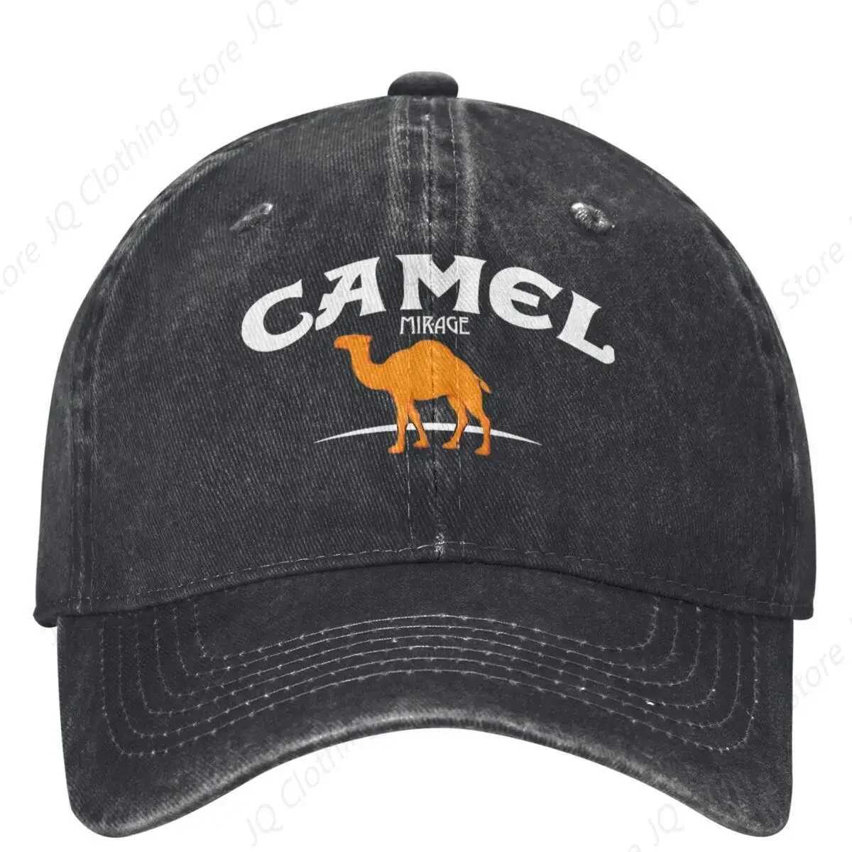 Camel Phantom Baseball Hat Rock Band Classic Hunting Camping Wholesale Truck Hat Couple Leisure Design Hat Y250403