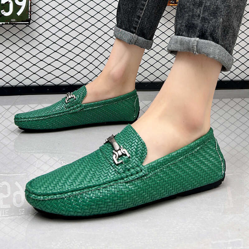 Large bean size 38-48 men's 2023 new spring and autumn casual driving shoes