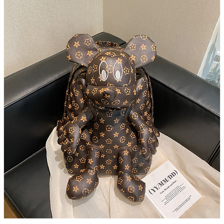 Fashionable Doll Printed Backpack New Large Capacity Cute and Exquisite Casual Versatile Backpack Free Shipping