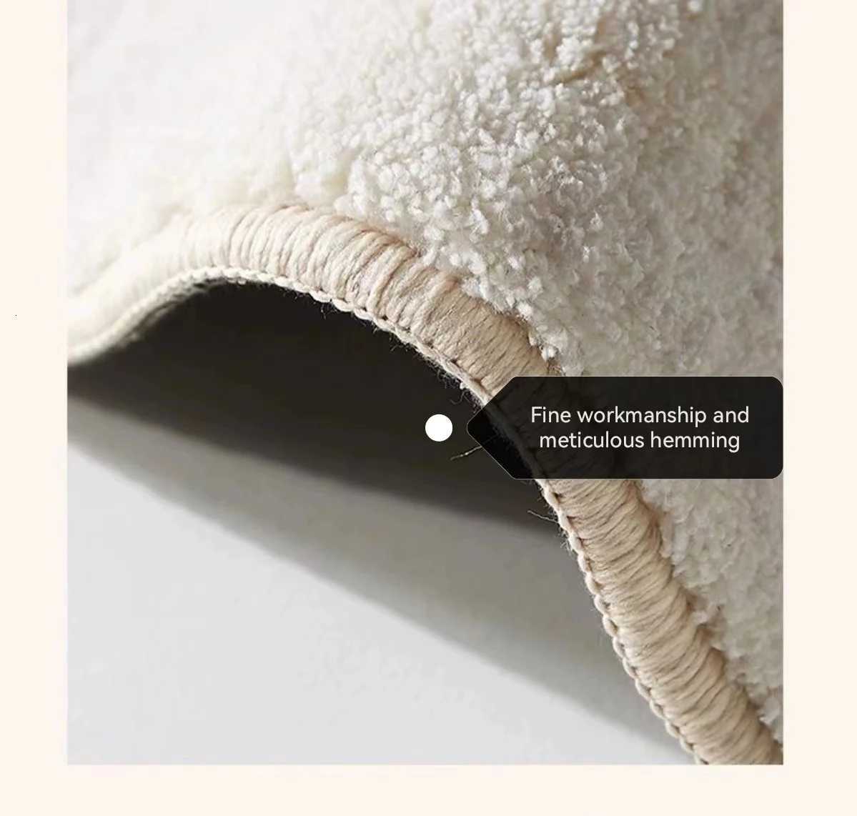 Irregular Cartoon Animal Imitation Cashmere Carpetliving Room Coffee Tablefloor Mat Bedroom CHILDRENS Room Thickened C251103