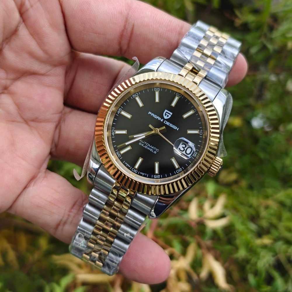 2025 New PAGANI DESIGN DD40 Two Tone Men Watches Mechanical Top Brand Luxury Automatic Watch Men 100M Waterproof Watches For MenW251104