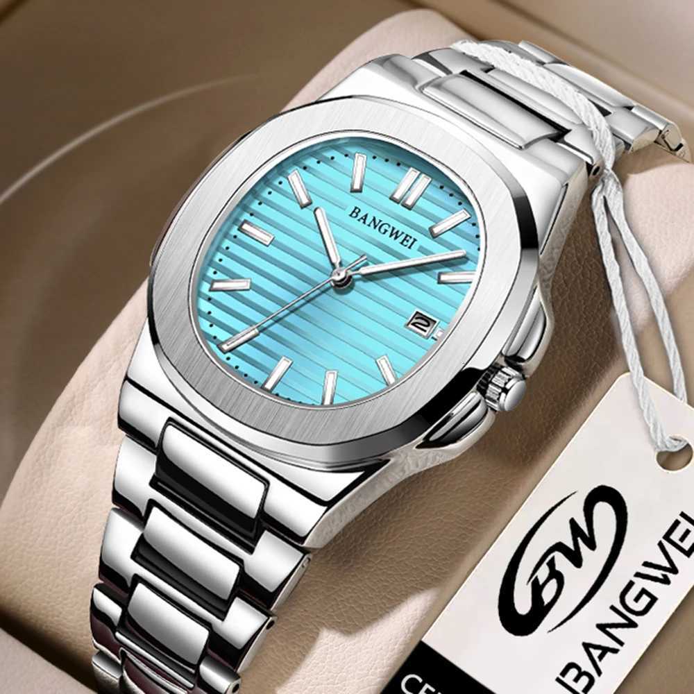 2025 New LIGE Luxury Watch Men Business Waterproof Male Clock Luminous Date Stainless Steel Square Quartz Men Watch reloj hombreW251104