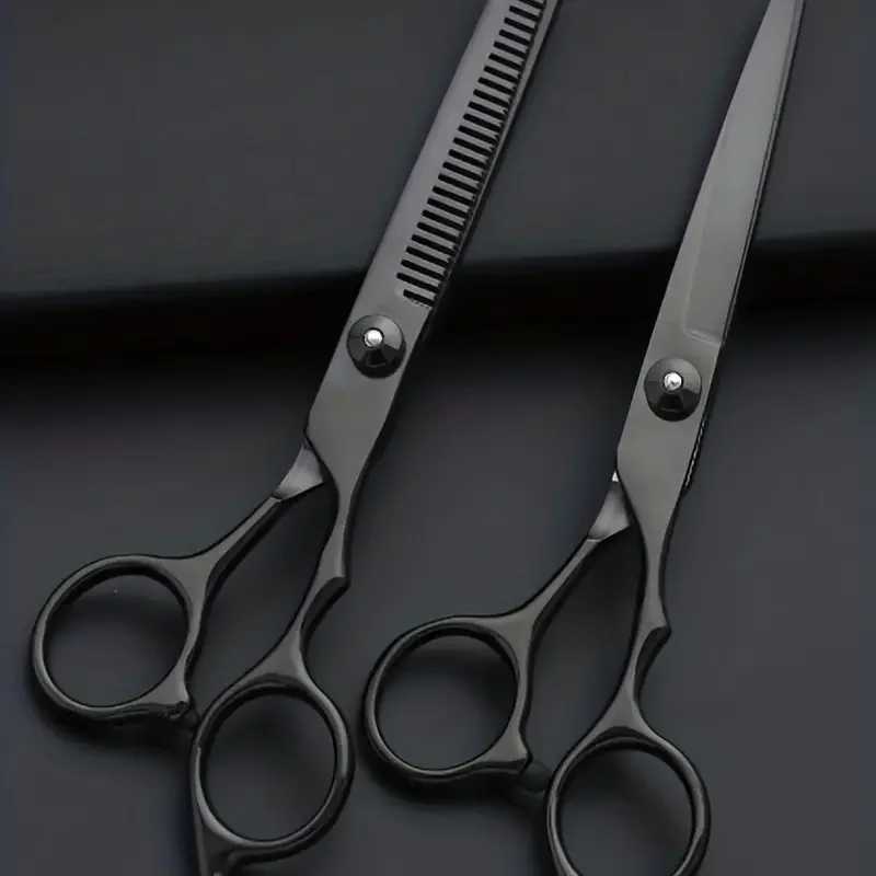 Barber cutting set professional barber cutting set with barber thin cut barber mixed salon cutXJ250403