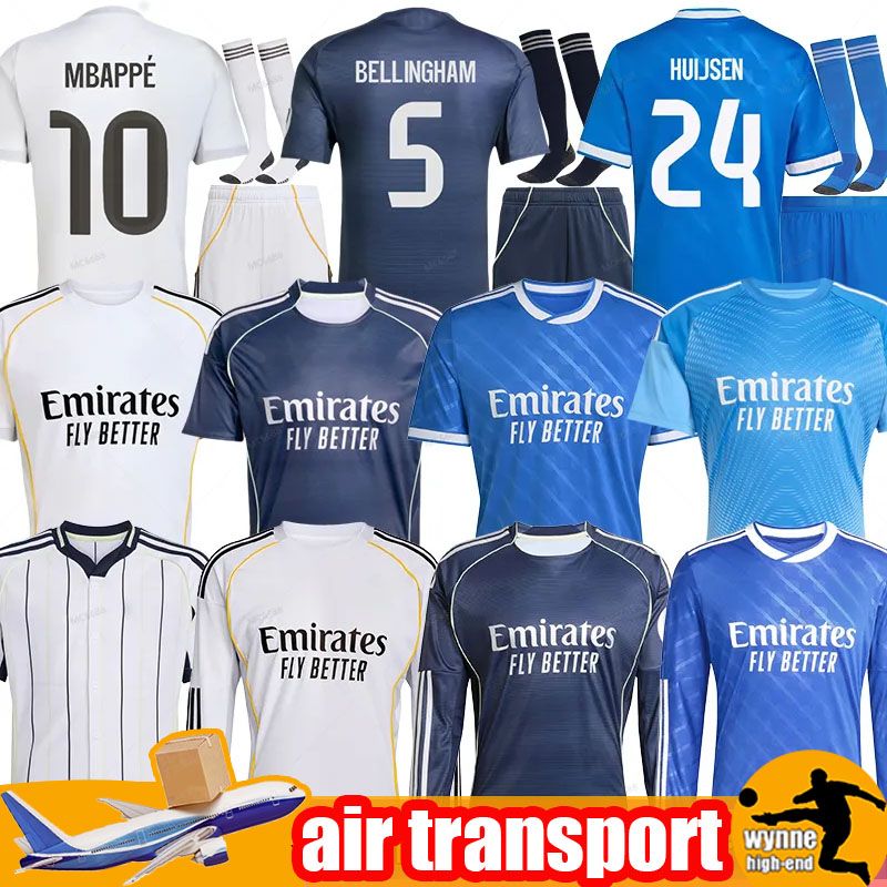2025 2026 soccer jerseys 25 26 Real 4Th MadriDS football shirt TRENT Mbappe MODRIC VALVERDE Fourth camiseta men kids uniforms VINI JR BELLINGHAM ARDA GULER
