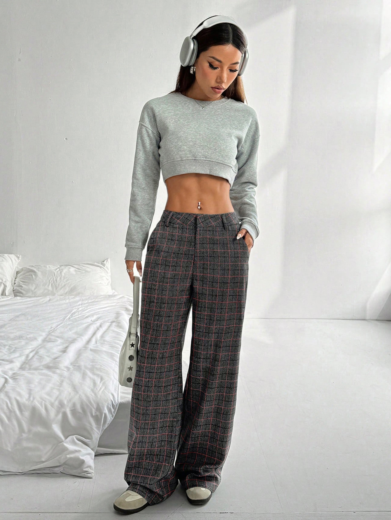 Chic Denim Alternative Durable Cotton Blend Wide-legged Chinos For All Body TypesGet Yours Now In An Array Of Shades--107