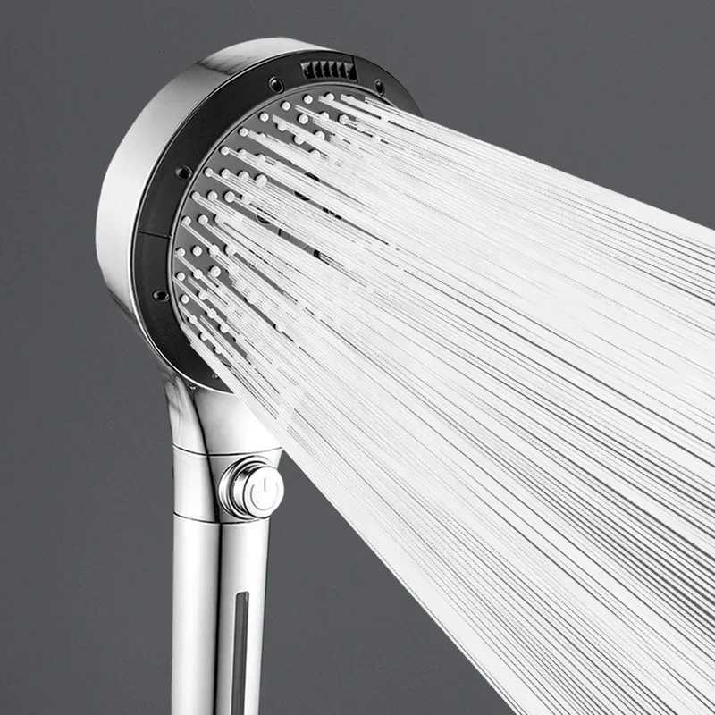 High Pressure Shower with Filter Handheld Adjustable 6 Speed Water Outlet Shower Large Flow Bathro Accessories Y251103