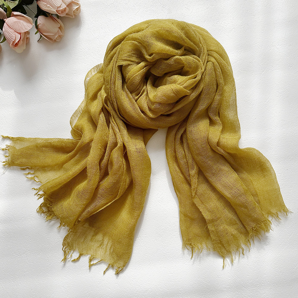 K292 New Korean style all-match solid color pointed hooded small shawl for office air-conditioned room thin outer wear neck protection small waistcoat