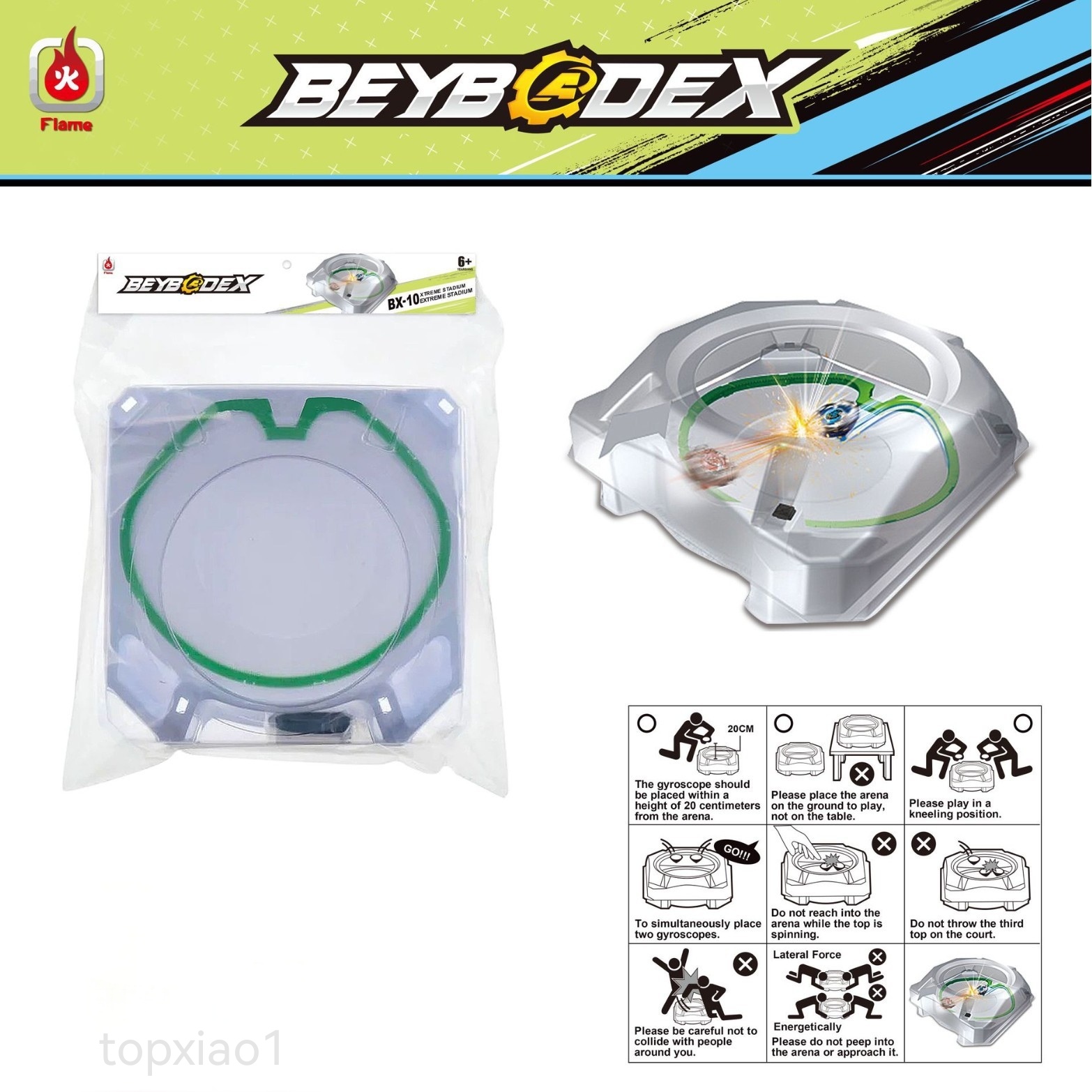 Beyblades X-generation BX acceleration impact gyro disc explosion gyro battle gyro disc BX-10 rotation battle gyro disc competitive toy accessories thunder gyro X