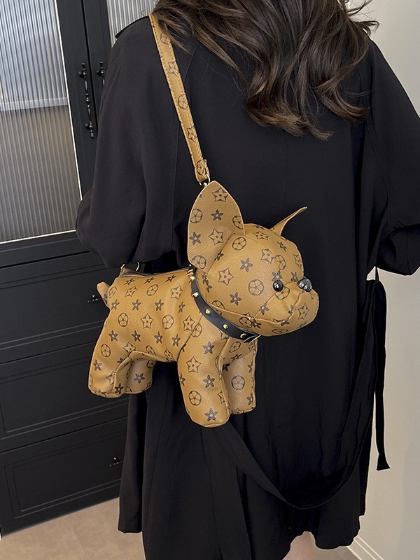 Free Shipping Best Seller Cute Cartoon Pet Shoulder Bag Latest Design Creative Print Fashion Crossbody Bag Color Options