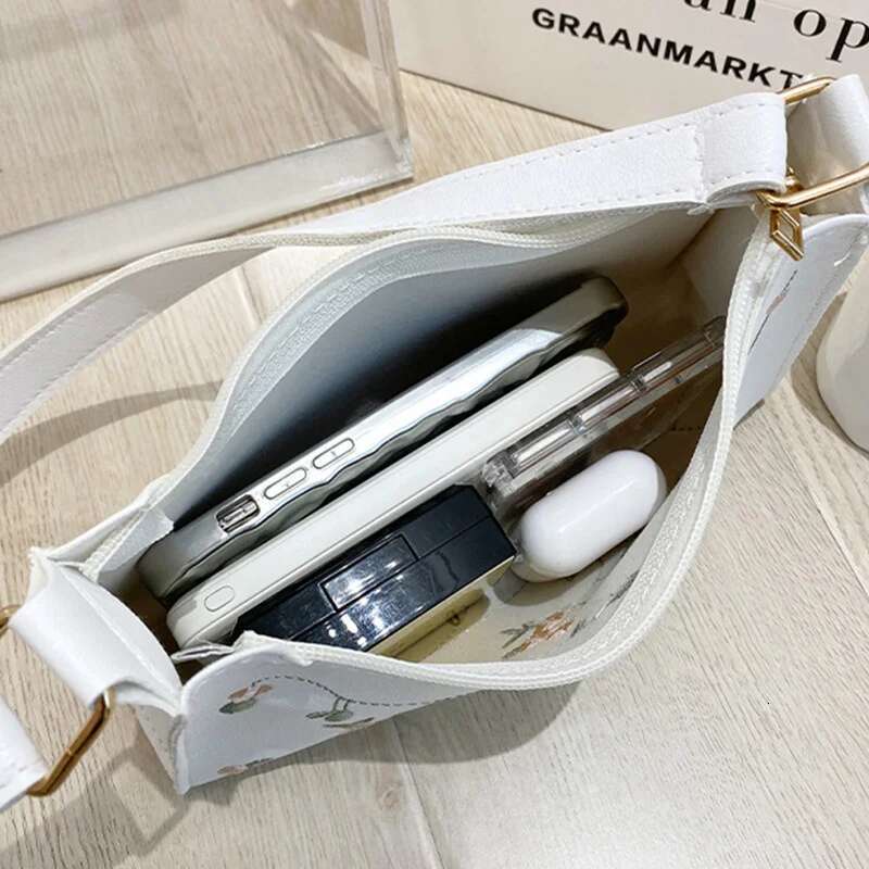 Summer Lace ral ing Shoulder for Women Soft PU Leather Underarm Bags Beach Travel Handbag Girls Small Tote Bag