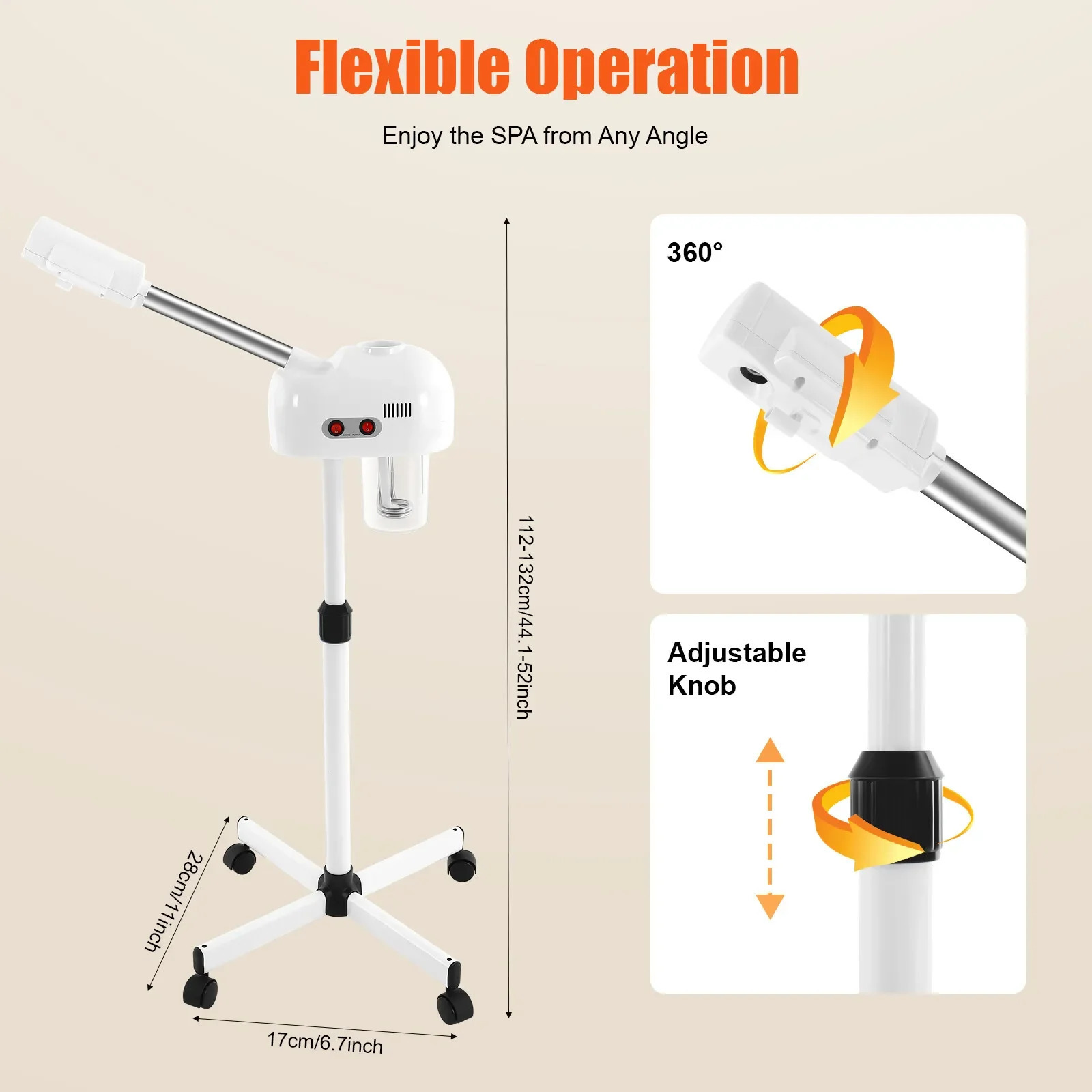 Ozoneinfused Facial Steamer Skin Care Equipment Skin Moisture Dirt Oil From Pores for Salon Beauty Spa Home 251030
