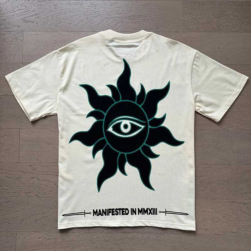 Summer Godspeed T-shirt Men Women Hip Hop Print Vintage O-Neck Short Sleeve GOD SPEED Top Tee Cotton Shirts X250403