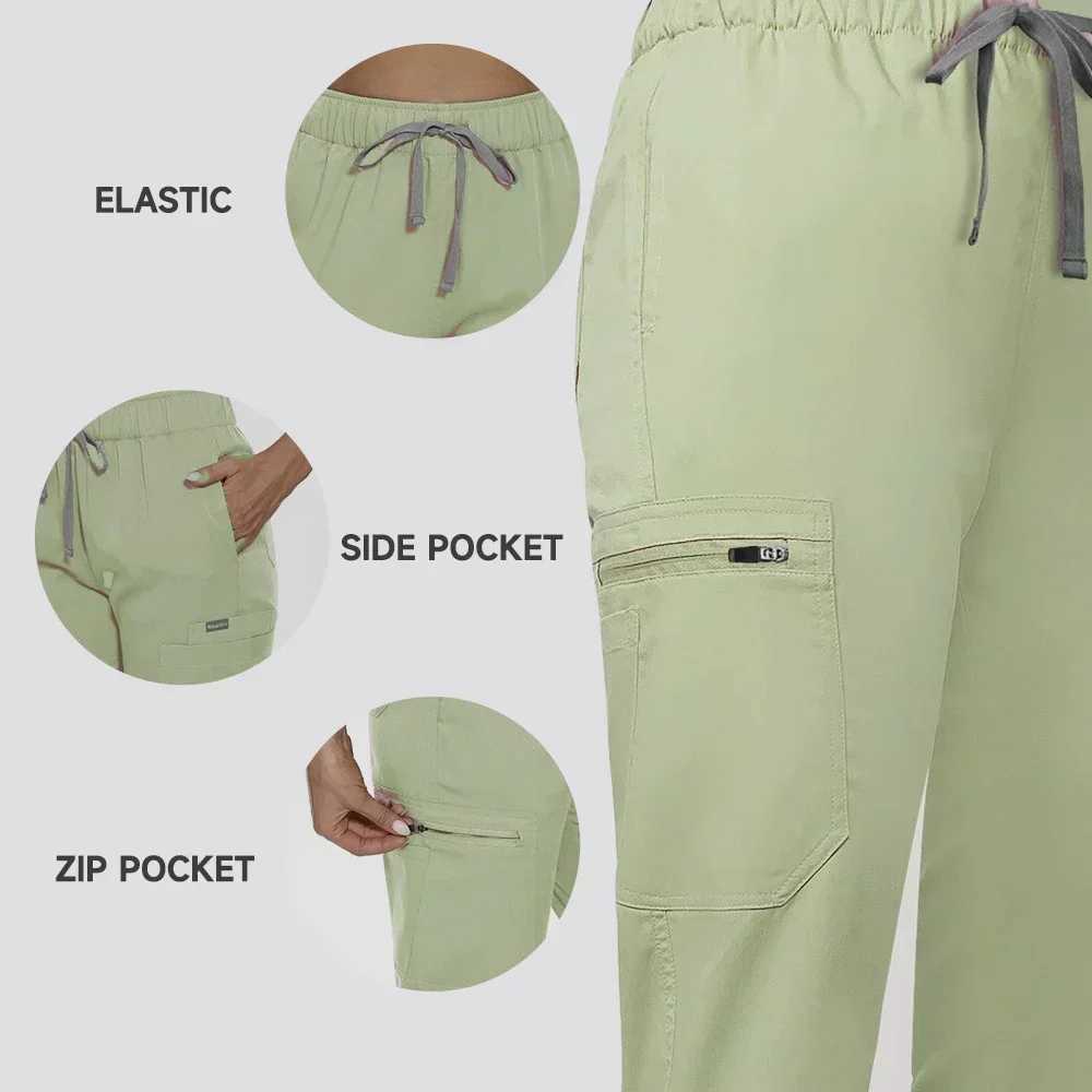 Operating Room Medical Uniform Scrubs Hospital Working Scrubs Set Medical Supplies Nurse Dental Surgery Suit Workwear J2511031