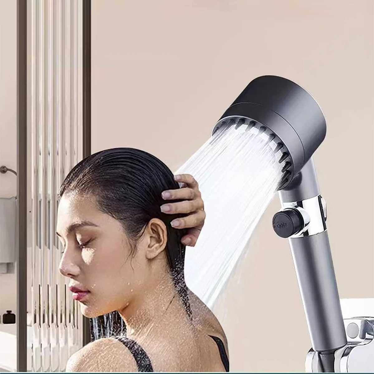 3speed hand shower with filter Highpressure hand shower 3 water modes ABS durable material Suitable for bathros Y251103