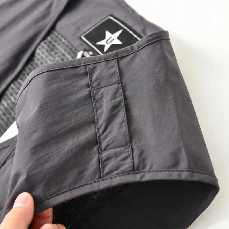 Summer New Outdoor Vests Men Utility US Tactical Multi-pocket Vest Techwear Outdoor Hiking Fishing Photography Safari Cargo Vest X250403