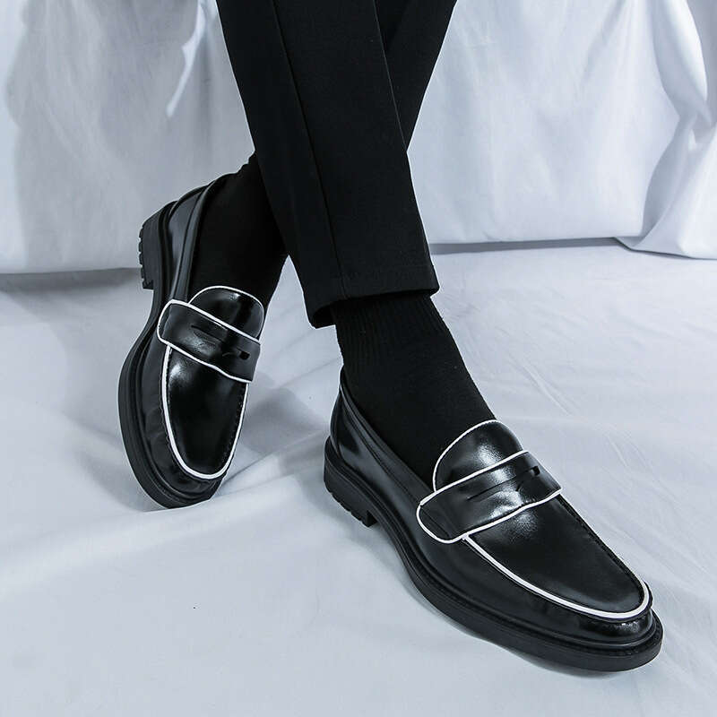 Large British Trendy Bean for Men 2024 Spring and Autumn New Style One Step Lazy Casual Su Le Fu Shoes