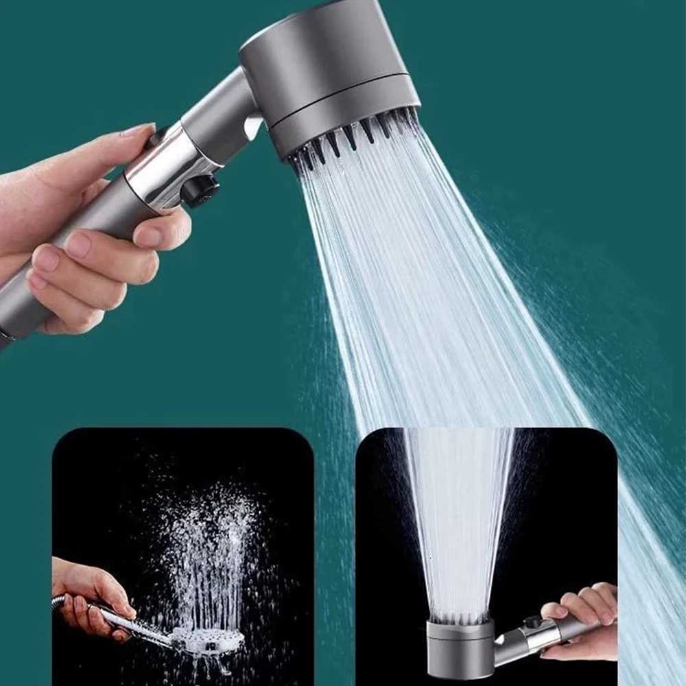 4 Modes One-click Stop Water Saving High Pressure Handheld Shower Massage Shower with B Cotton Filters for Bathro Y251103