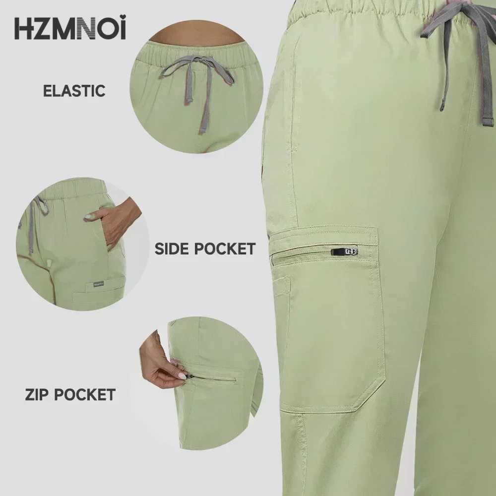 Medical Scrubs Uniform Women Scrub Sets Nursing Uniform Hospital Surgery Gowns Dental Clinic Beauty Salon Workwear Medical Set J251103