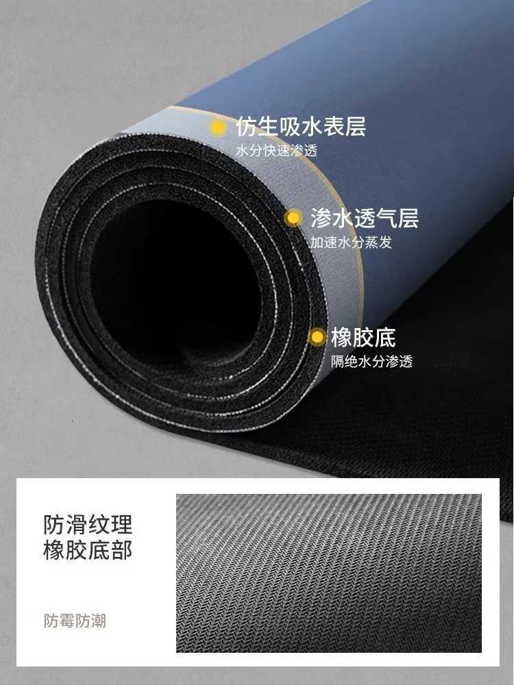 Bathroom Foot Mat Absorbent Bath Mats Anti-slip Bathtub Carpet Shower Rug Quick Dry Entrance Doormats Washable C251103