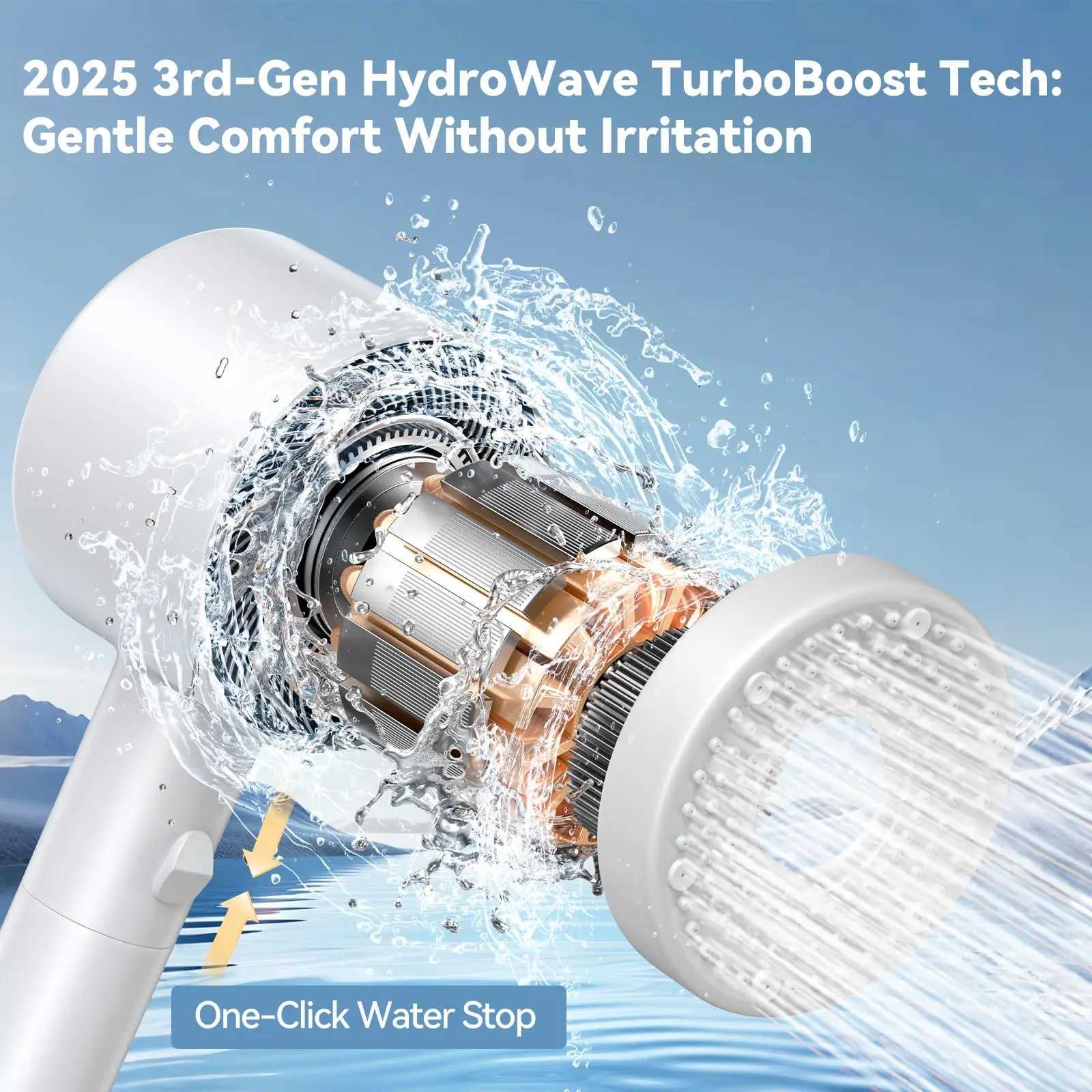 5 Modes Shower High Pressure Shower Portable Filter Rainfall Faucet Tap Bathro Bath He Bathro Accessories Y251103qw