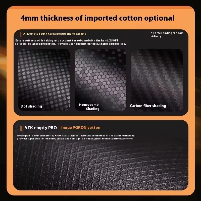Atk Kong Xsoft Esports Mouse Pad Anti Slip Pad Desktop Gaming Gears PORON CSGO Pads For 6080 Mechanical Keyboard For Gamer 251103