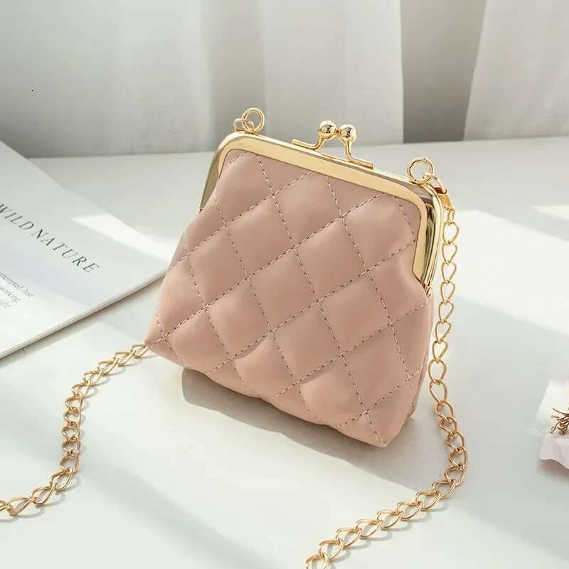 Small Crossbody Women PU Leather Shoulder Sweet Lipstick Makeup Organizer Bag Mini Coin Purse and Handbags for Girls