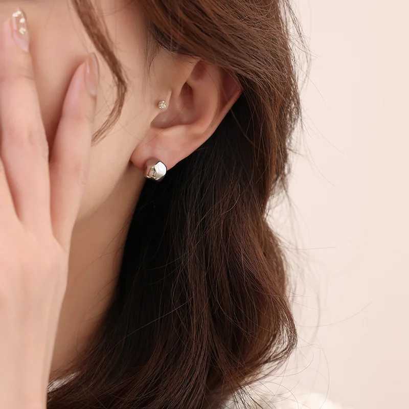 925 Silver Stud Earrings Women Style Cute Sweet Jewelry Accessories Simple Fashion Jewelry Accessories C251103