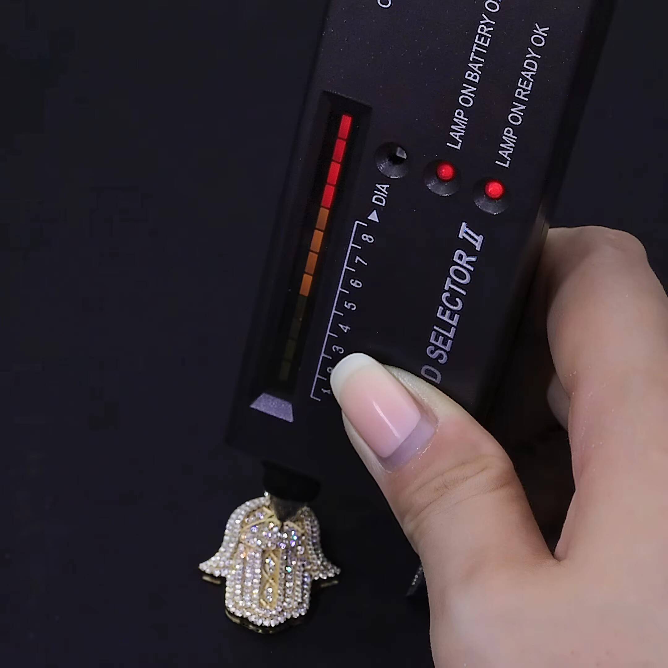 Custom Hamsa Hand Iced Out VVS Moissanite Hip Hop Pendant Pass Diamond Test 925 Sterling Silver 18K Gold Plated Fine Jewelry Men