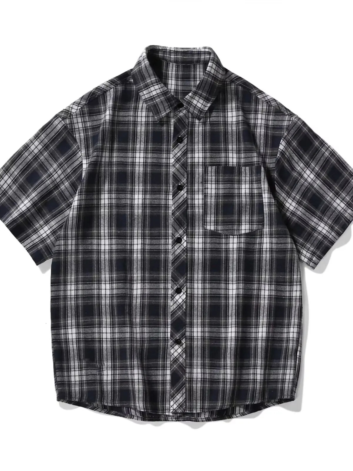 TRSYPHXM mens long sleeved spring and autumn trend casual loose workwear jacket 250403e