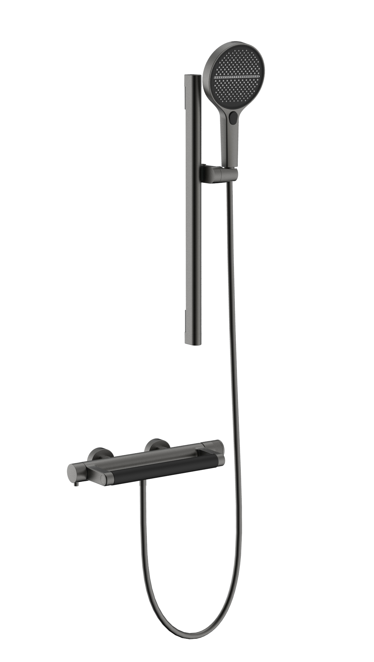MILUO Safety Bathroom Set with Anti-Slip Handrail K1 Dual-Function Safety Shower Set for Seniors, Children, and Pregnant Women