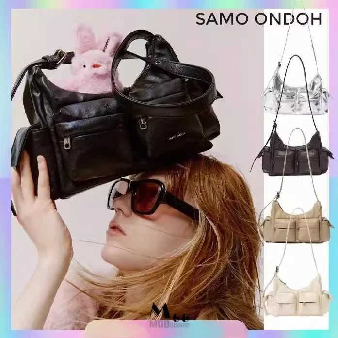 SAMO ONDOHKorean niche M size medium brand samoondoh bag motorbike bag cross-body bag SAMO ONDOH Song Yuqi same bagC250401