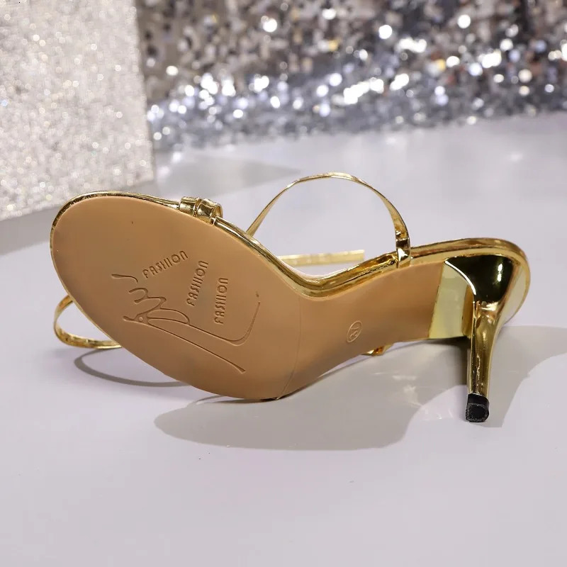 SpringSummer Arrival OpenToe Sandals with Pointed Toe Thin Heel and Sexy CrossStrap for Women 251030