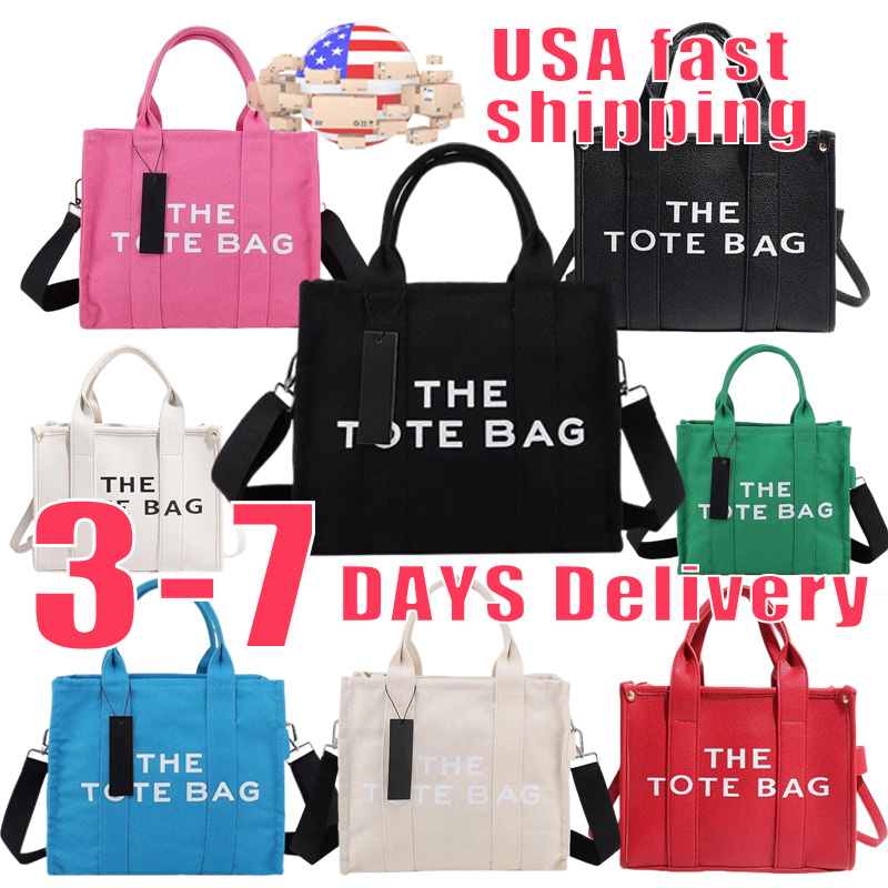 10A High-quality canvas leather tote handbag - classic style large capacity women's crossbody bag daily commuting and portable bag fashionable designer bag